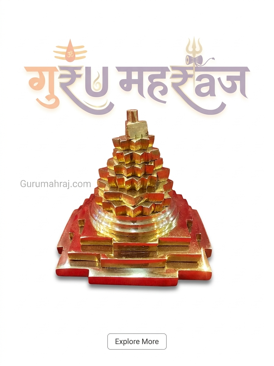 पीतल श्री यंत्र